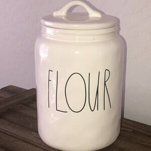 Rae Dunn OG 2017 Flour Canister With Dimples